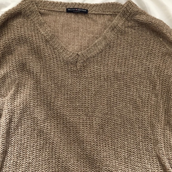 Oversized Brandy Melville Maddy sweater, OS - Picture 4 of 4